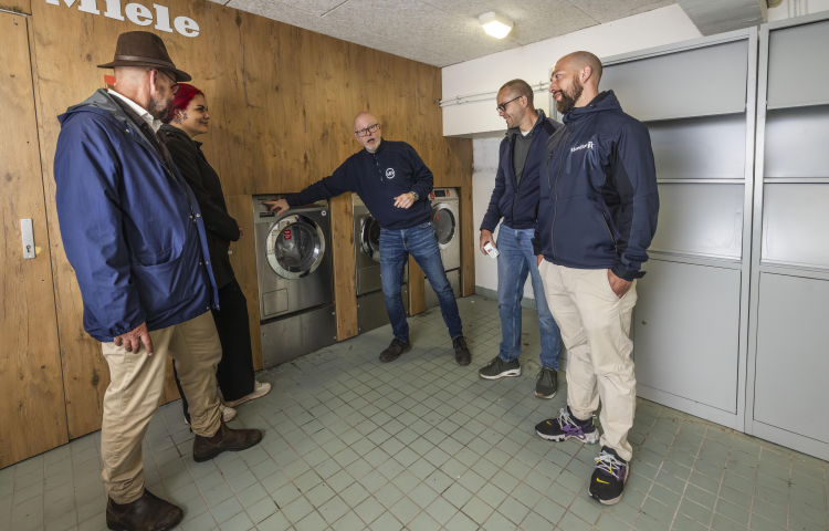 In studentencomplex Huijgenspark draaien 2 wasmachines op regenwater