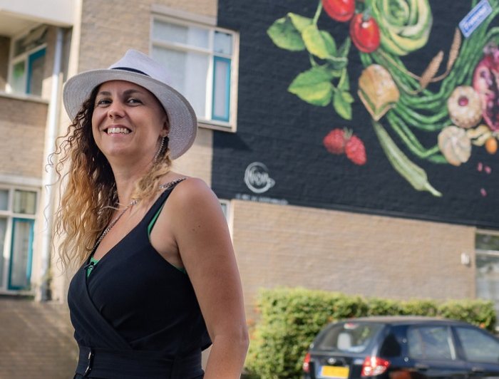 Mauristhuis mural Nadia van Luijk