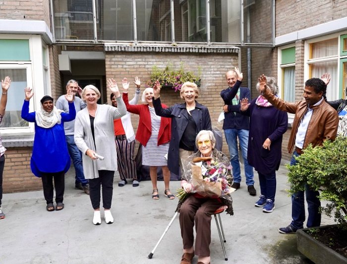 100-jarige bewoonster van Z.H.B