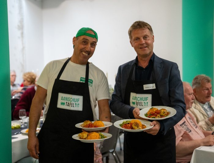 Verrassingsdiner Staedion en Participatie Keuken
