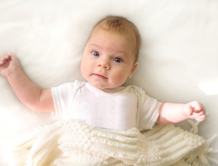 Vrolijke baby