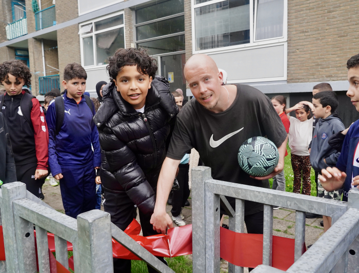 Heropening panaveld Barbiersgaarde 