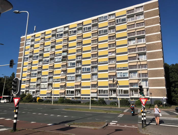 De flat aan de Loevesteinlaan
