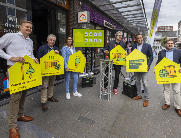 Startsein BeHaaglijker Wonen groepsfoto