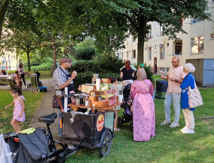 Co-creatie met bewoners binnentuin Middenstede