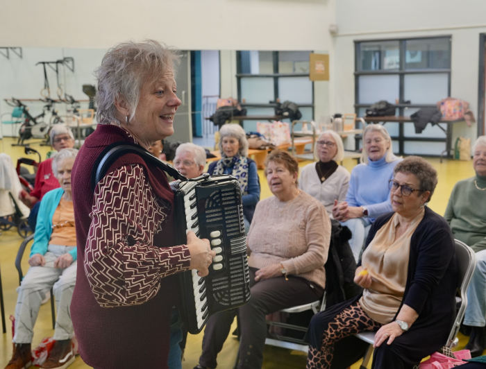 Grijze koppen orkest