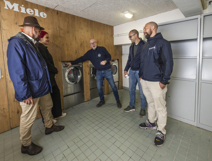 In studentencomplex Huijgenspark draaien 2 wasmachines op regenwater